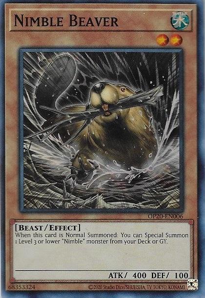 Castor Agil [OP20-FR006] Super Rare