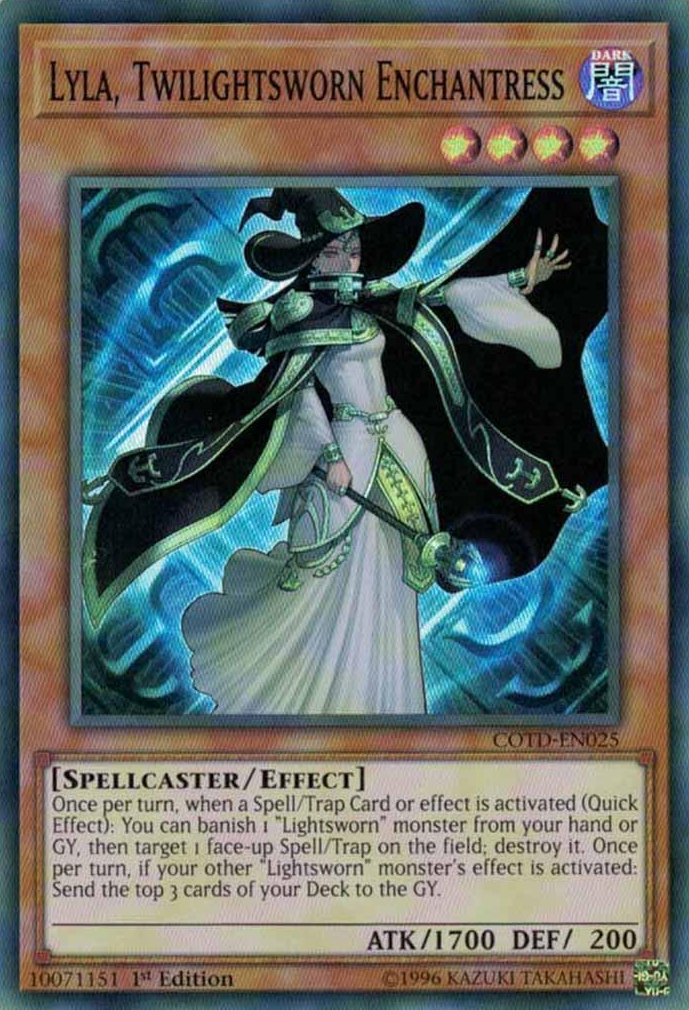 Lyla, Enchanteresse Crépusculaire [COTD-FR025] Super Rare