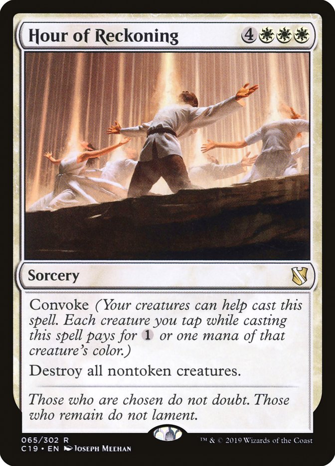 Heure du jugement dernier [Commander 2019]
