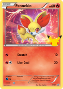 Fennekin (XY02) (Carta Jumbo) [Primer Paquete de Compañero]