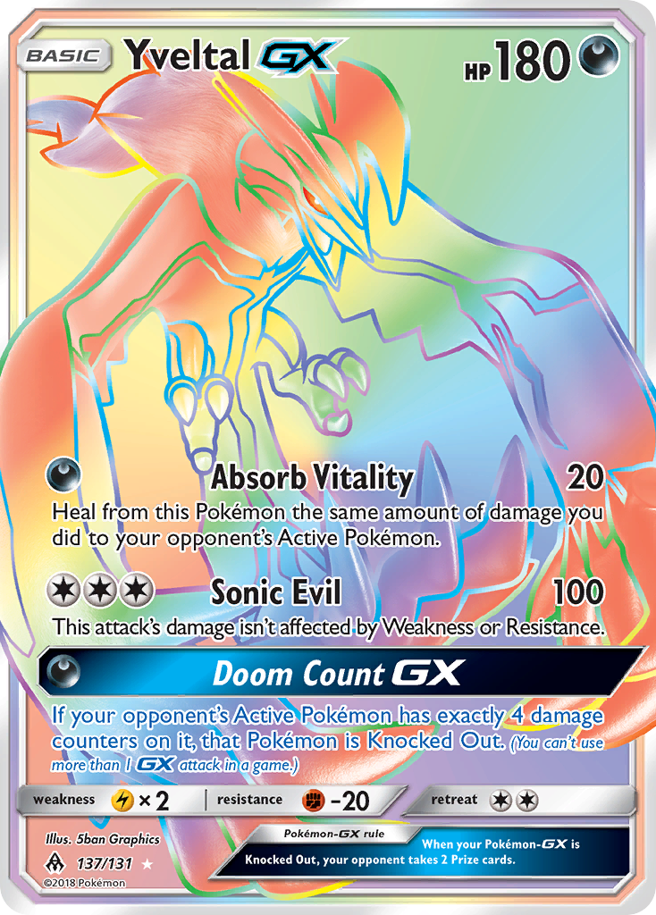 Yveltal GX (137/131) [Soleil et Lune : Lumière Interdite]