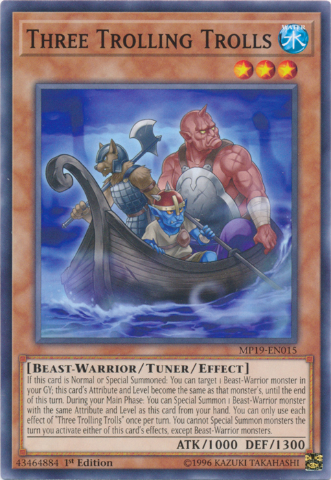 Tres Troles Troll [MP19-EN015] Común
