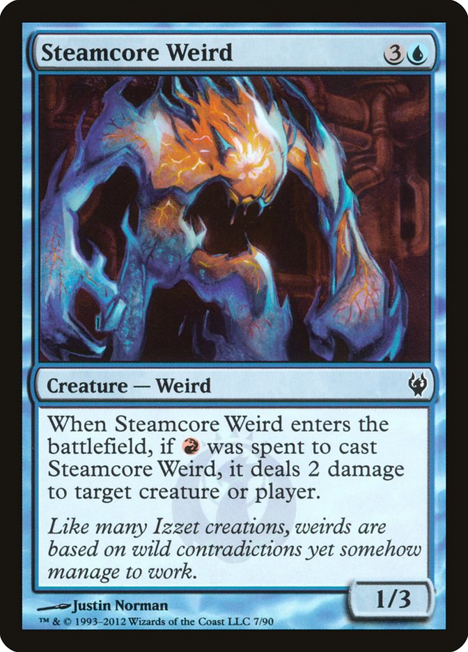 Extraño núcleo de vapor [Duel Decks: Izzet vs. Golgari]