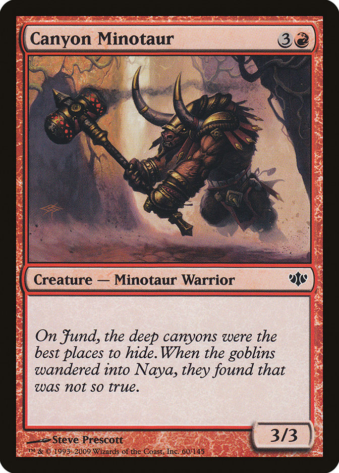 Canyon Minotaure [Conflux]
