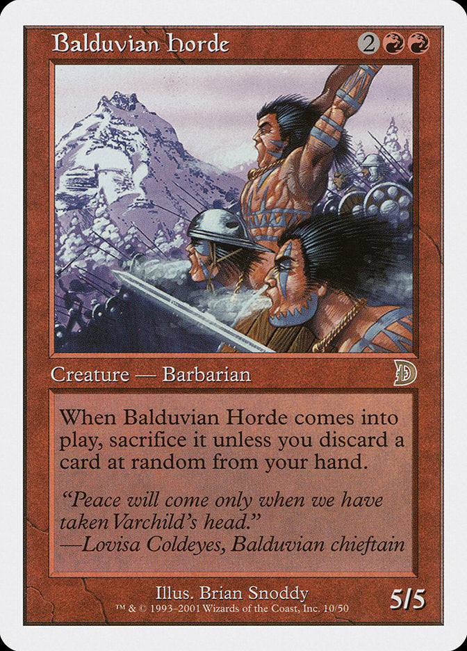 Horde balduvienne [Deckmasters]