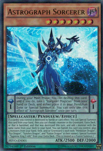 Astrograph Sorcier [PEVO-FR001] Ultra Rare