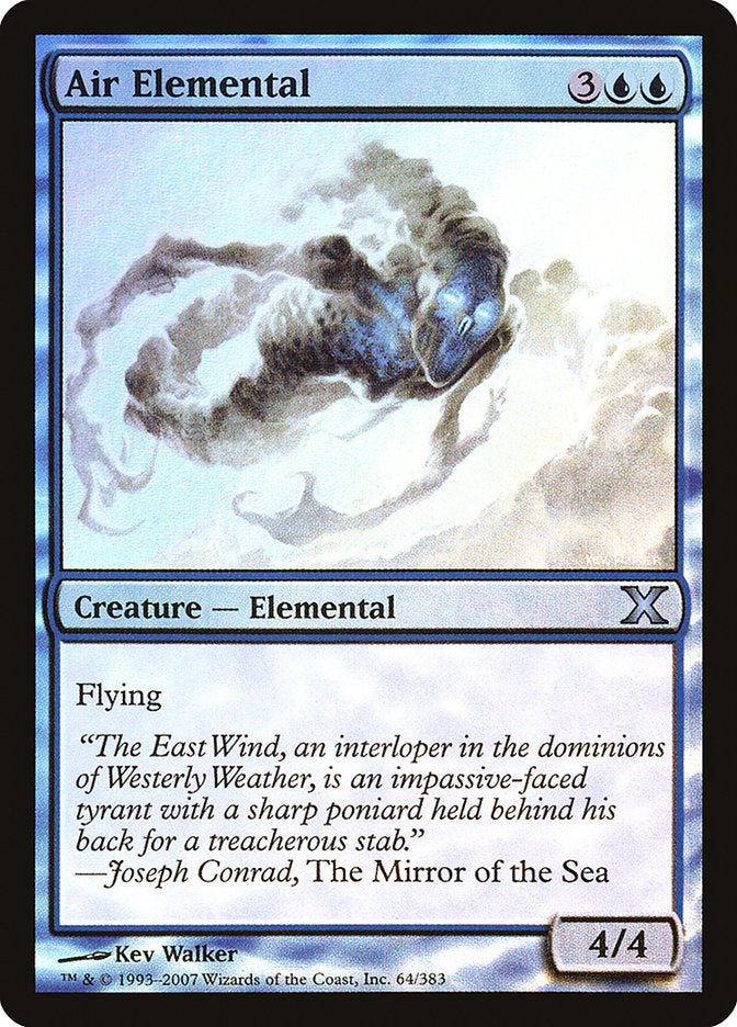 Élémental d'air (Premium Foil) [Dixième édition]