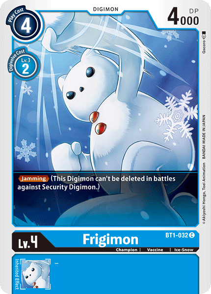 Frigimon [BT1-032] [Lanzamiento de Booster Especial Ver.1.0]