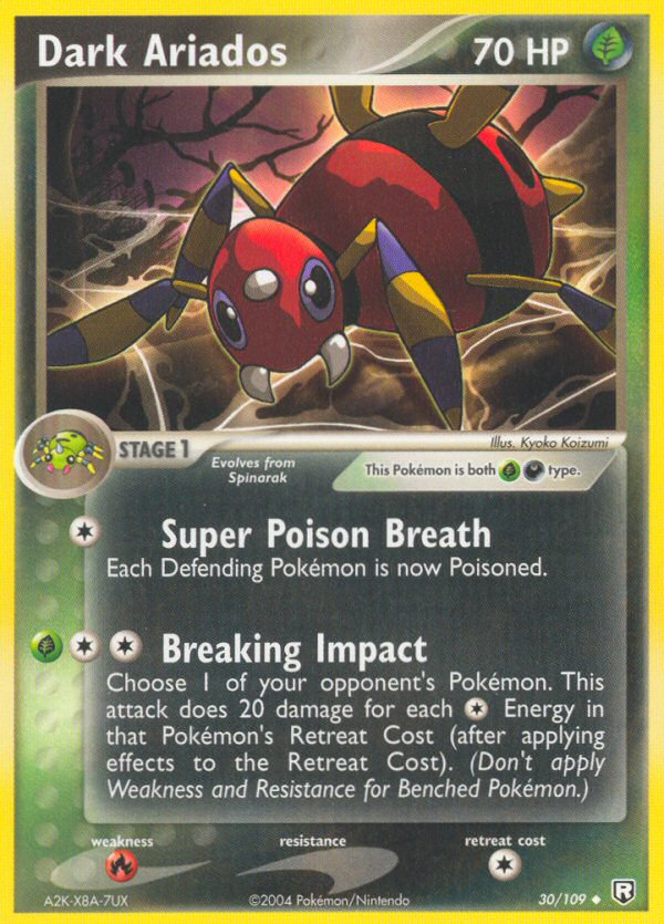 Ariados Oscuro (30/109) [EX: El Regreso del Team Rocket]