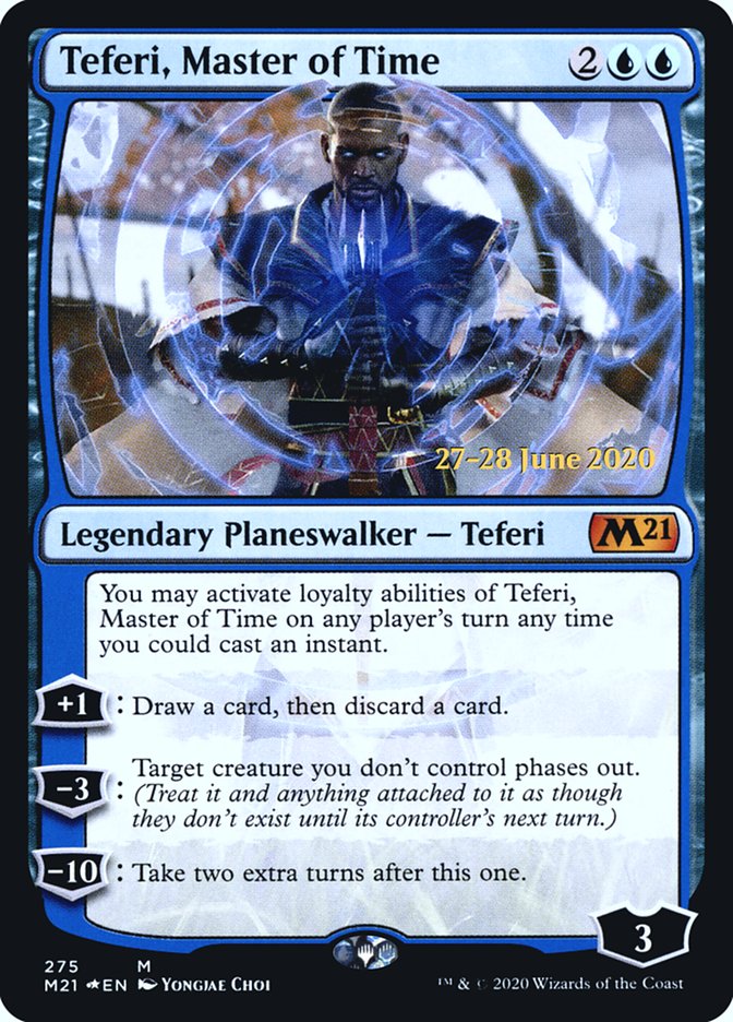 Teferi, maître du temps [Core Set 2021 Prerelease Promos]