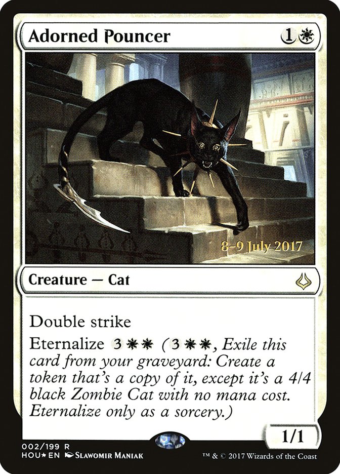 Felino adornado [Promos de la presentación de Amonkhet]