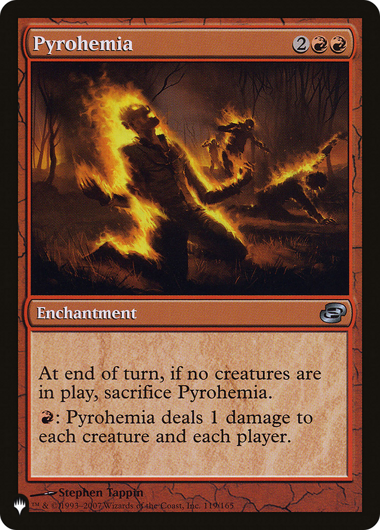 Pyrohémie [The List]