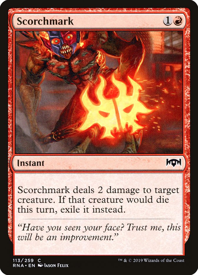 Marque de brûlure [Allégeance de Ravnica]