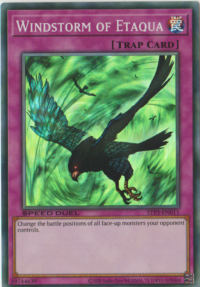 Tempête de vent d'Etaqua [STP3-FR011] Super Rare