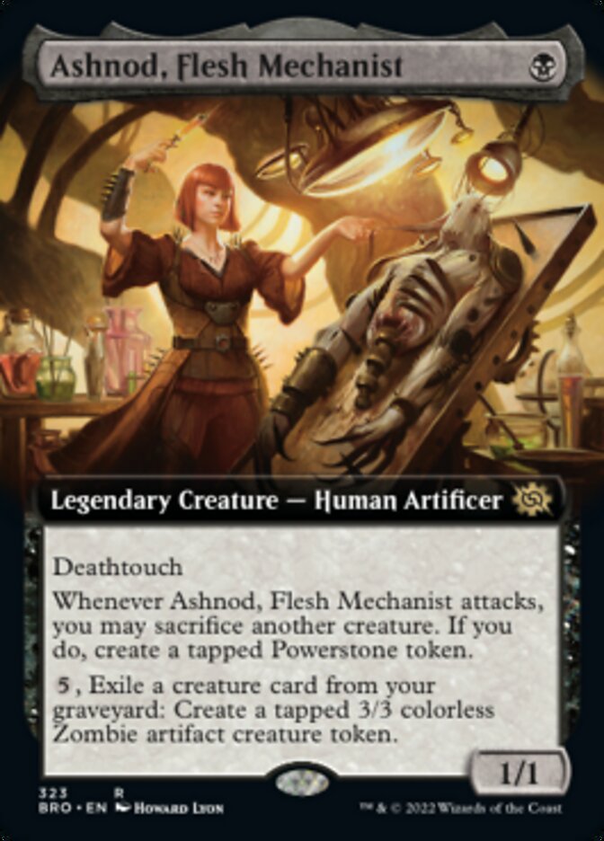 Ashnod, mécanicienne de chair (Extended Art) [La Guerre Fratricide]