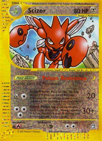 Scizor (7/12) [Topper de Caja]