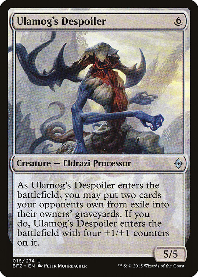 Le ravageur d'Ulamog [Bataille de Zendikar]