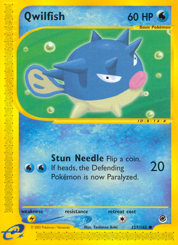 Qwilfish (127/165) [Expédition : Set de Base]