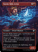 Artiste tempête fourneau (illustration alternative sans bordure) [Commander Masters]