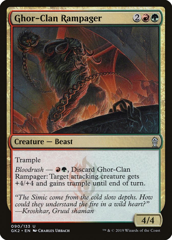 Saboteur du clan Ghor [Kit de guilde Allégeance de Ravnica]