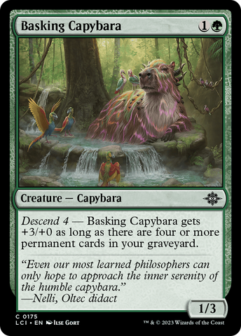 Capibara al sol [Las cavernas perdidas de Ixalan]