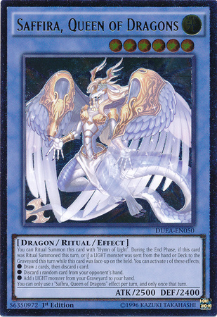 Saffira, Reine des Dragons (UTR) [DUEA-FR050] Ultimate Rare