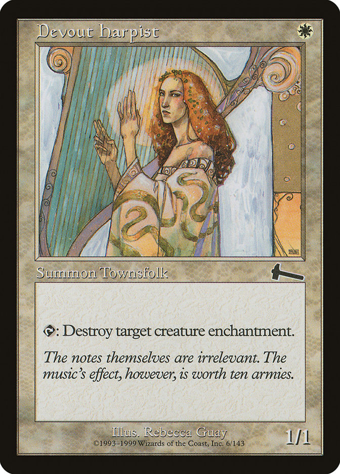 Harpista Devota [Legado de Urza]