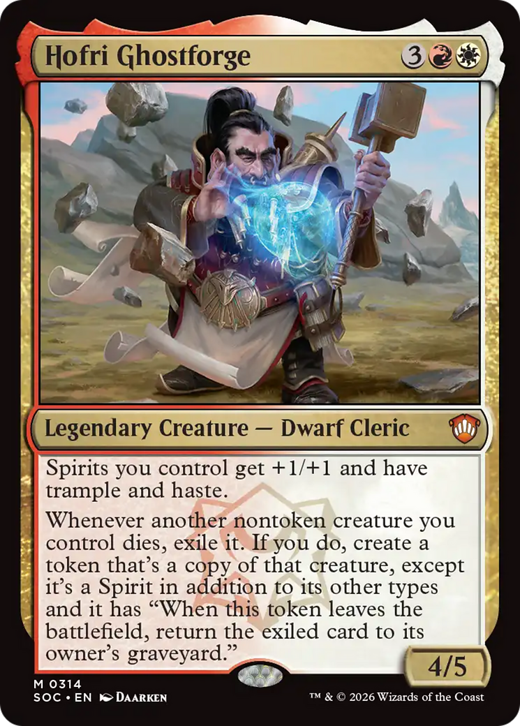 Hofri Forjaespíritus [Commander: Secretos de Strixhaven]