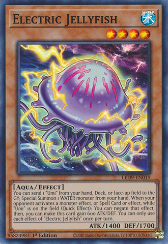 Méduse Électrique [LED9-FR019] Super Rare
