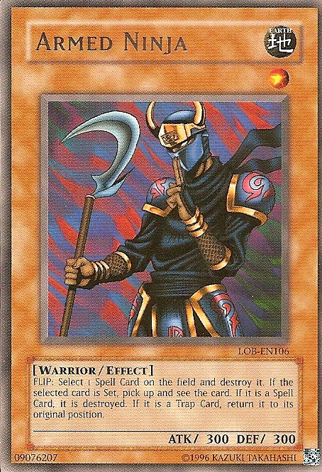 Ninja Armado [LOB-SP106] Rara