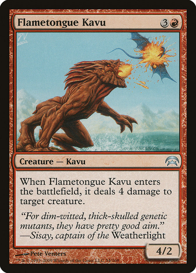 Kavu Langueflamme [Planechase]