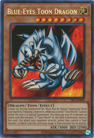 Dragon Toon aux Yeux Bleus (25e Anniversaire) [SRL-EN000] Secrète Rare
