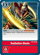 Radiation Blade [BT2-092] [Sobrecarga Especial Ver.1.0]