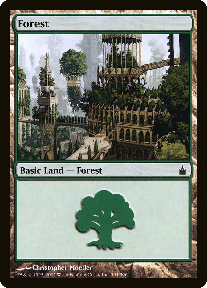 Forêt (304) [Ravnica : Cité des Guildes]