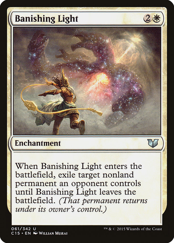 Lumière bannissante [Commander 2015]