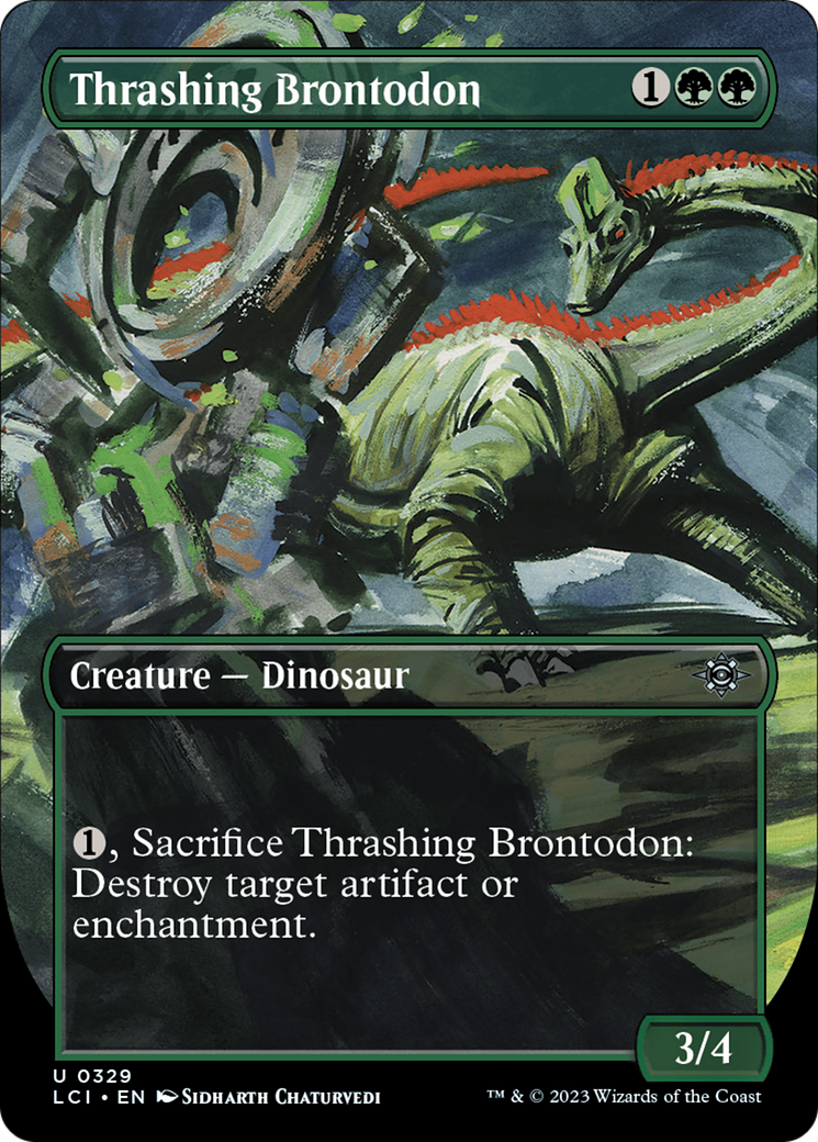 Brontodonte saccageur (Sans bordure) [Les Cavernes Oubliées d'Ixalan]