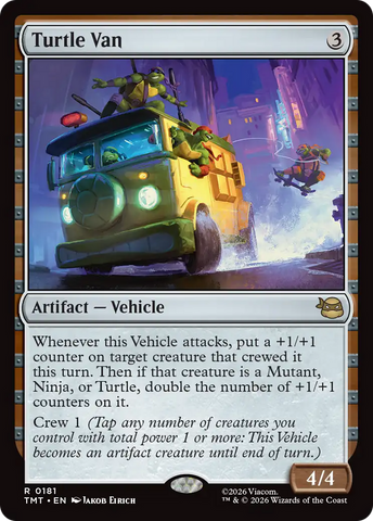Furgoneta Tortuga [Tortugas Ninja]