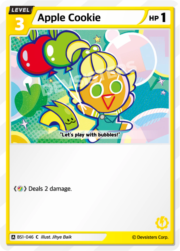 Image for Apple Cookie (BS1-046) (BS1) - CookieRun: Braverse TCG