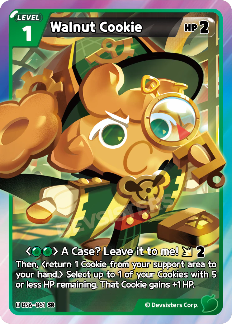 Image for Walnut Cookie (BS6-061) (BS6) - CookieRun: Braverse TCG