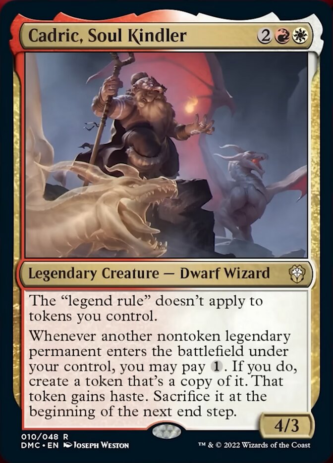 Cadric, l'allumeur d'âmes [Dominaria United Commander]