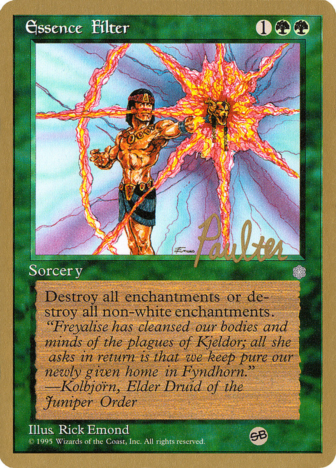 Filtre d'essence (Preston Poulter) (SB) [Pro Tour Collector Set]