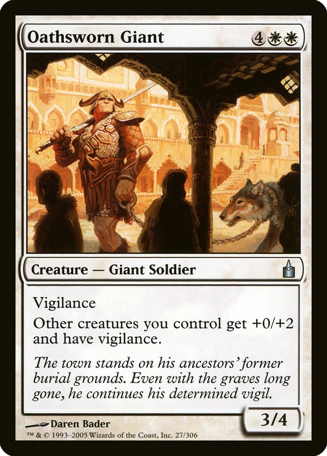 Géant assermenté [Ravnica : Cité des Guildes]
