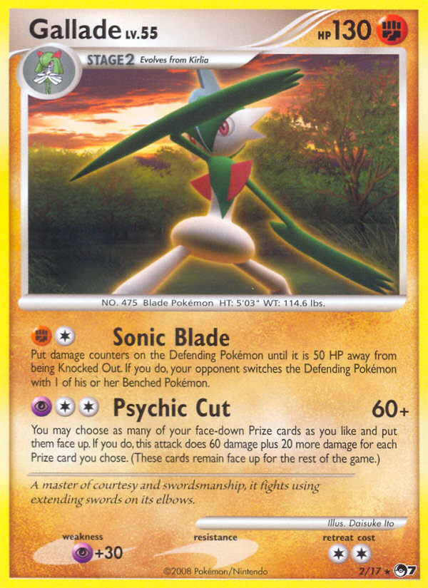 Gallade (2/17) [Série POP 7]
