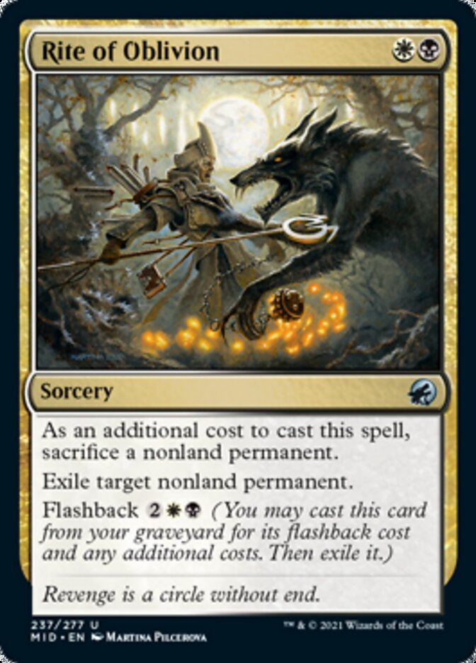 Rituel d'oubli [Innistrad : Chasse de minuit]