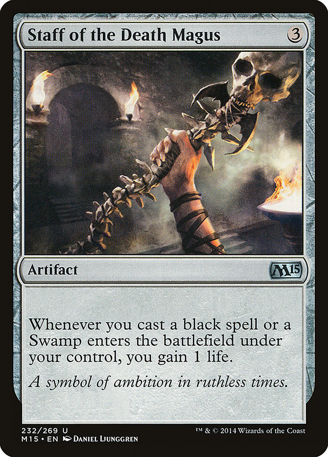 Bâton du mage de la mort [Magic 2015]