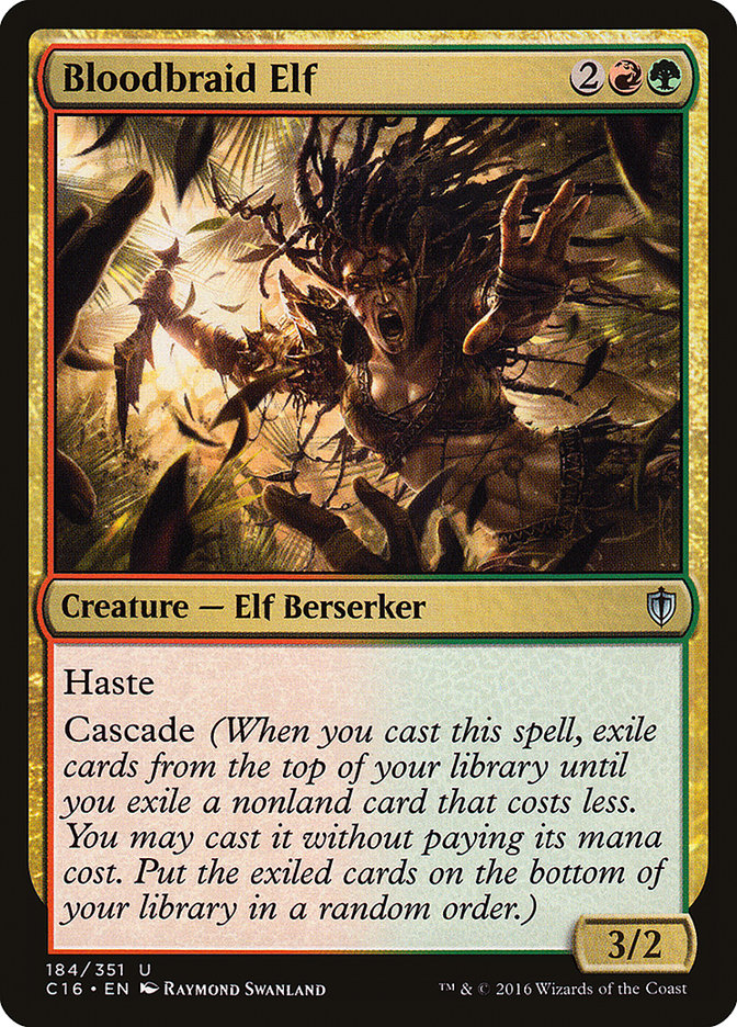 Elfe de la tresse sanglante [Commander 2016]