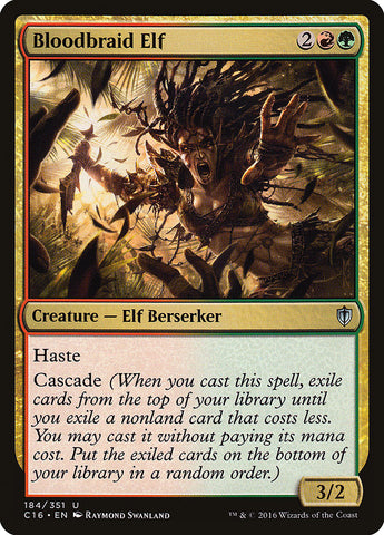 Elfa trenzasangre [Commander 2016]