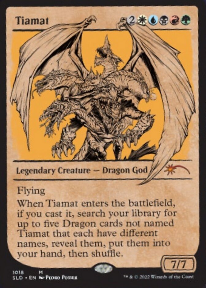 Tiamat (Vitrine) [Série de Lâchers Secret Lair]