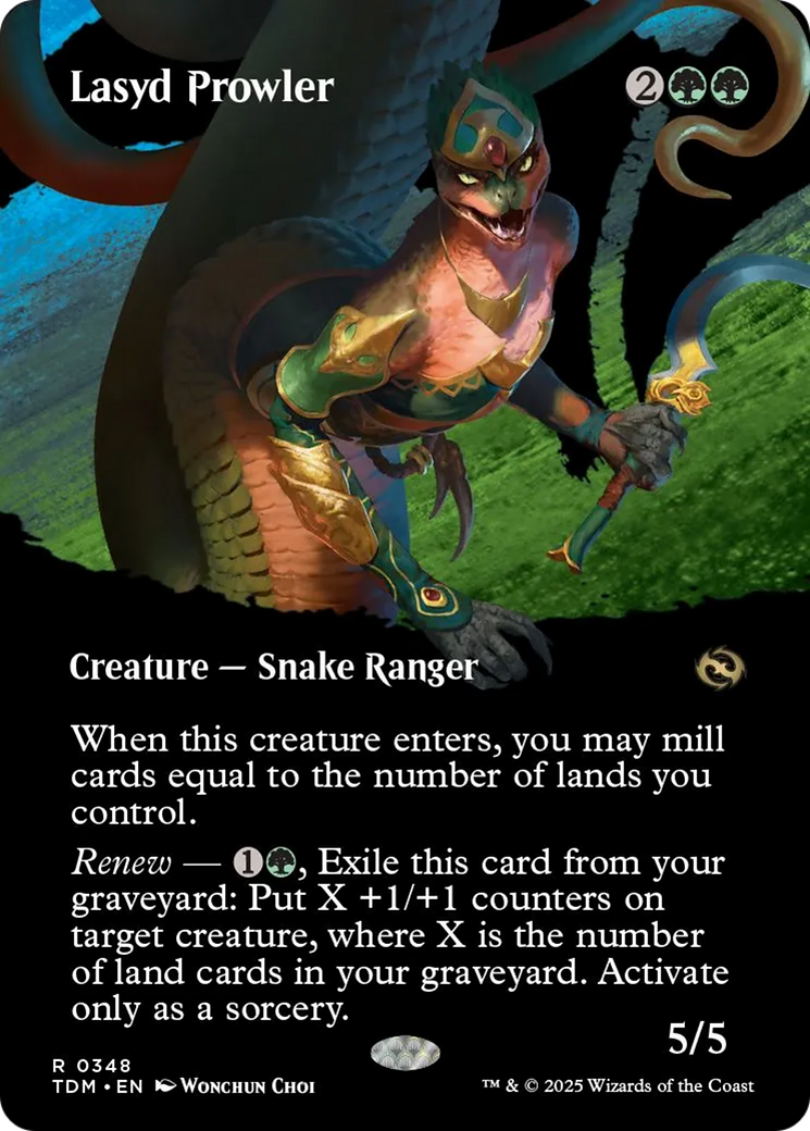 Maraudeur lasyde (sans bordures) [Tarkir : Rafale draconique]