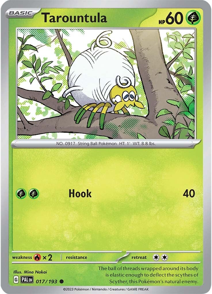 Tarountula (017/193) [Escarlata y Púrpura: Evolución en Paldea]